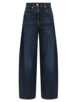 Blue 'Wide Barrel full lenght' jeans 1