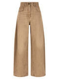 Beige 'Wide' jeans 1