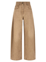 Beige 'Wide' jeans 1