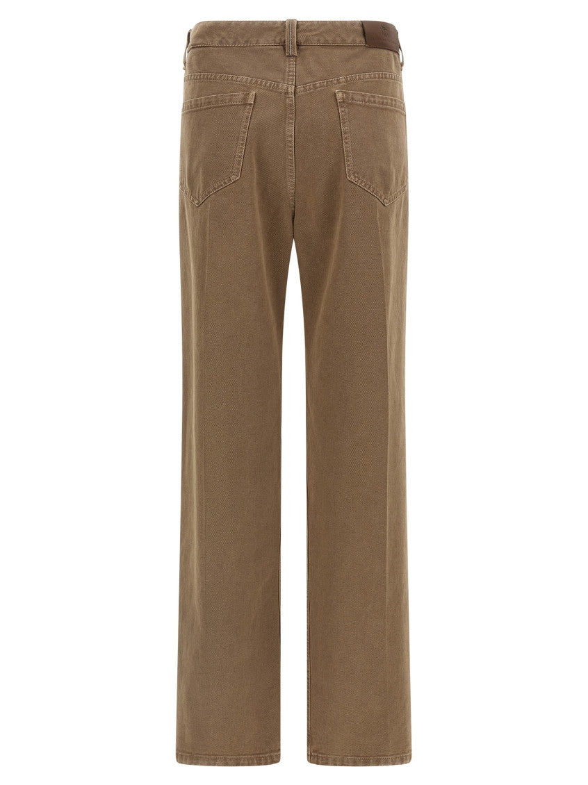 Beige Denim pants 2