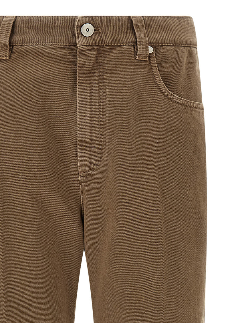 Beige Denim pants 3
