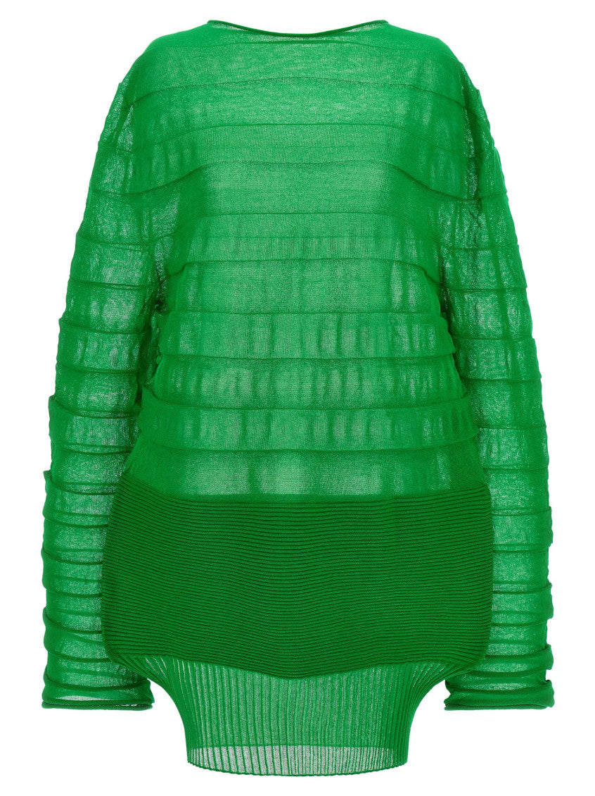 Green 'Moving Knit' top 1