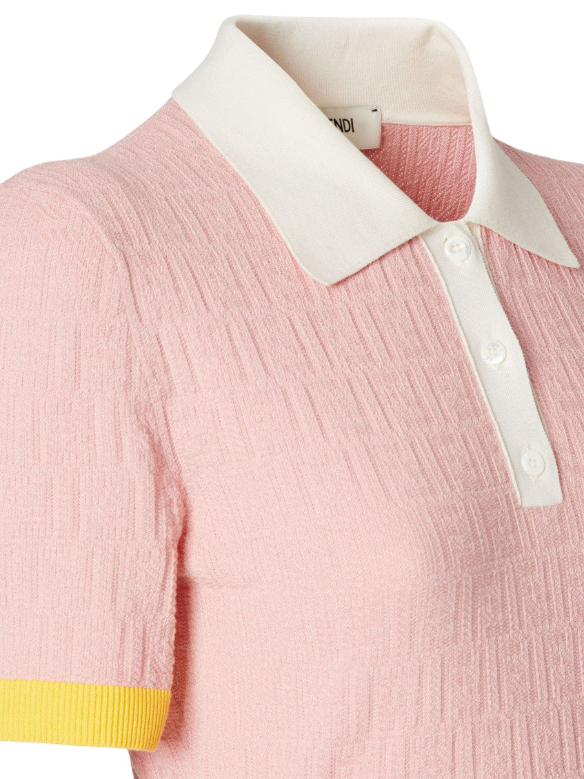 Pink Shirt Collar Mini Dress 3