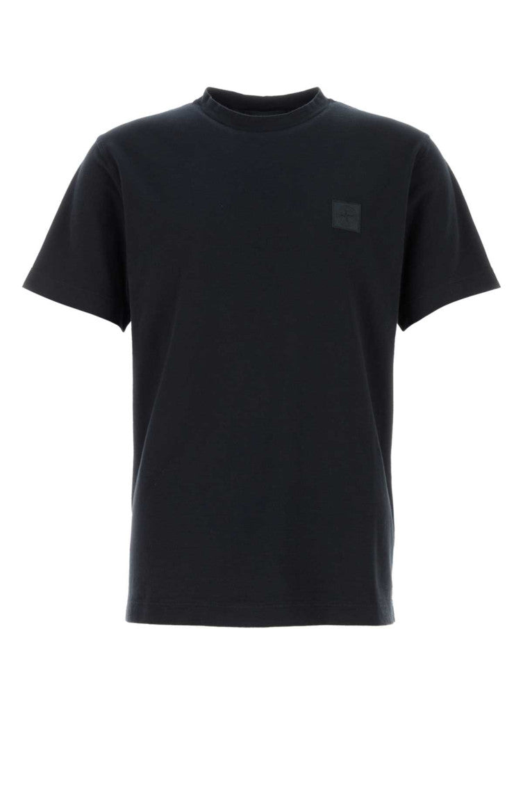 Midnight Blue Cotton T-shirt 1