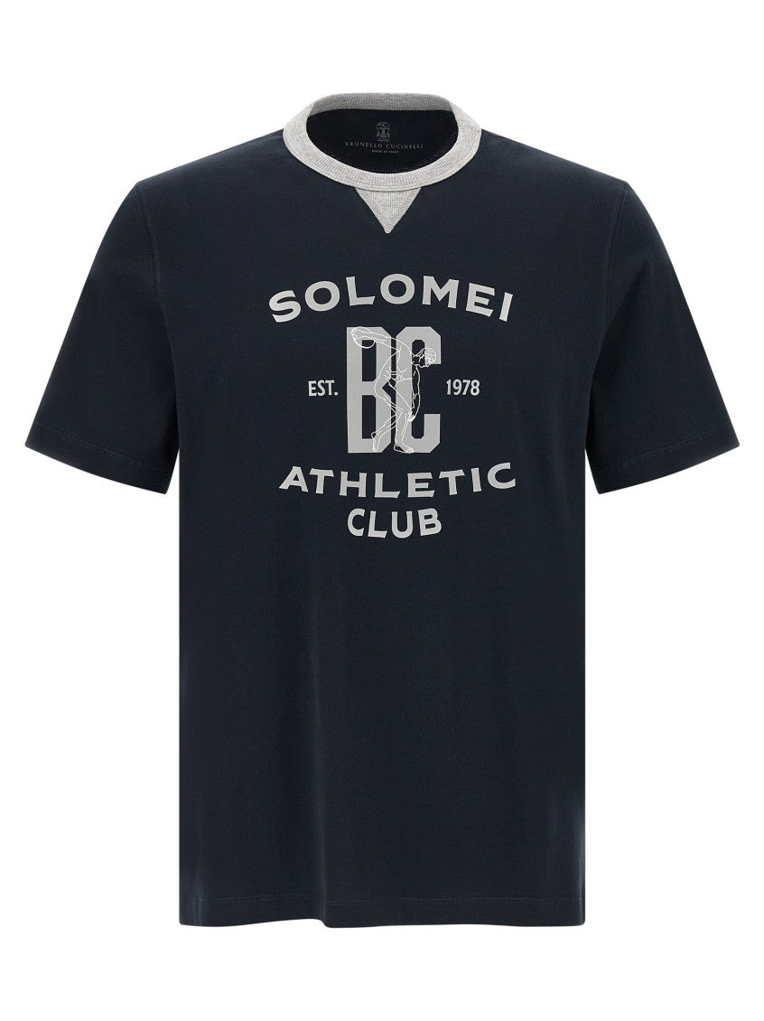 Blue Printed T-shirt 1