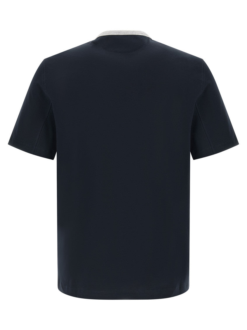 Blue Printed T-shirt 2