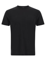 Black Logo Embroidery T-shirt 1