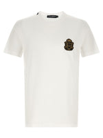 White Heraldic Patch T-shirt 1