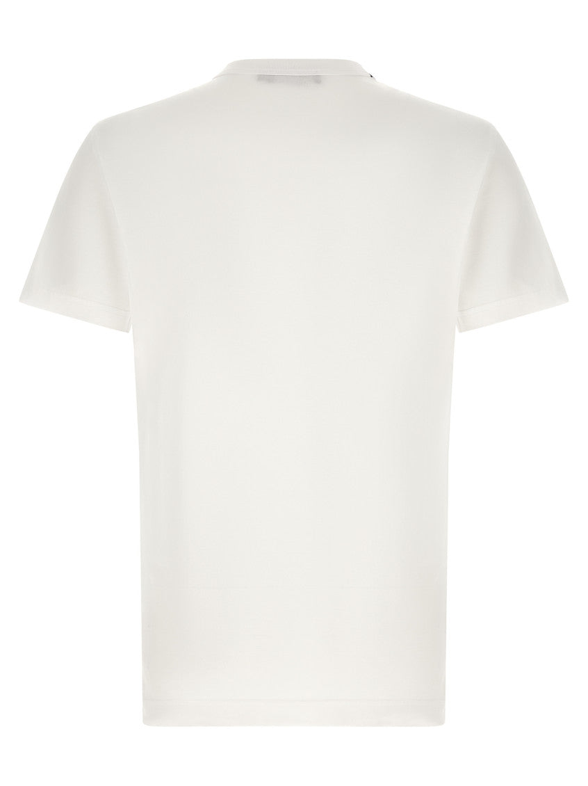 White Heraldic Patch T-shirt 2