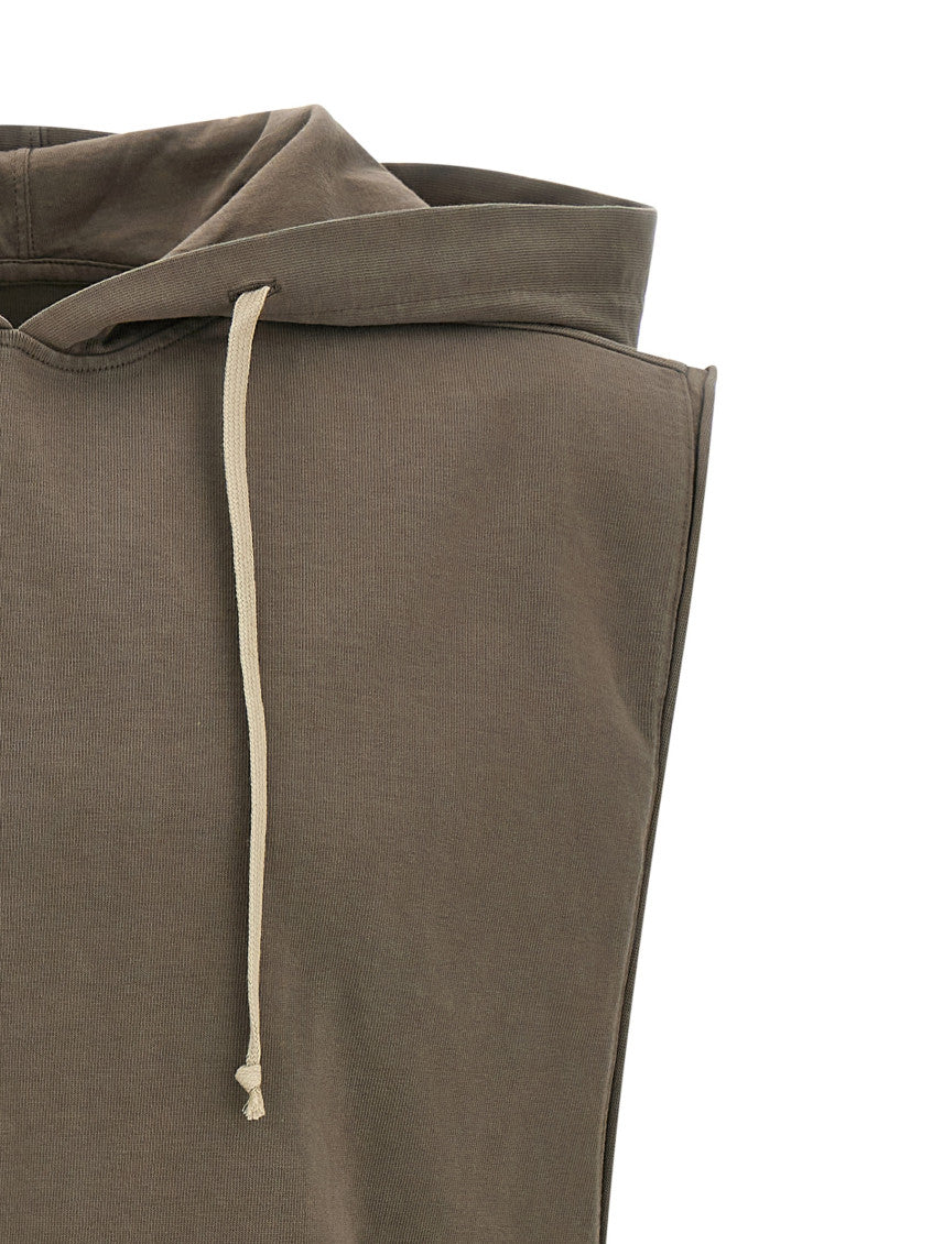 Brown 'Hooded Tunic' Top 3