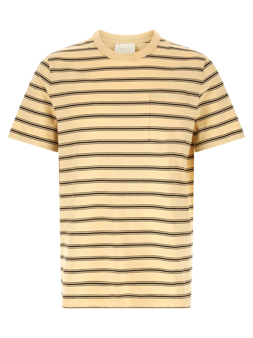 Beige Striped T-shirt 1