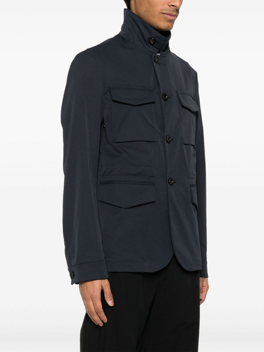 Dark Blue Hinnoya Parka Jacket 3