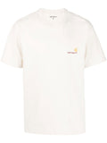 Beige American Script T-shirt 1
