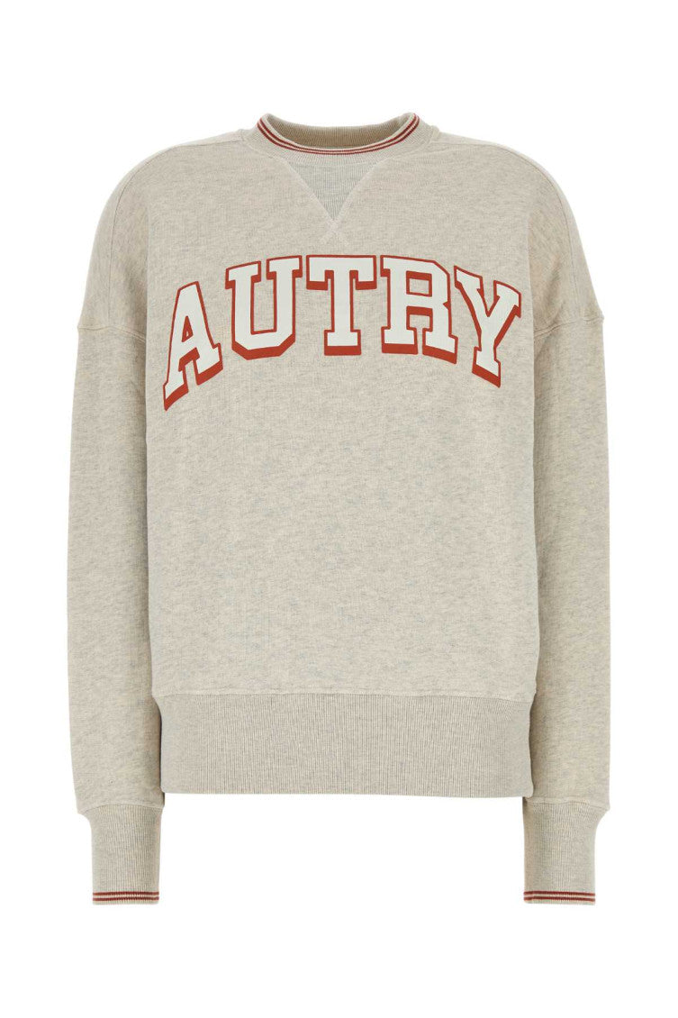 Light Grey Logo-print Sweatshirt 1
