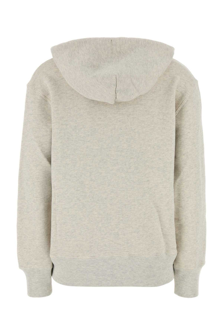 Grey Logoed Hoodie 2