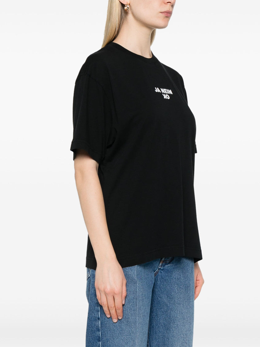 Black Logo-print T-shirt 3