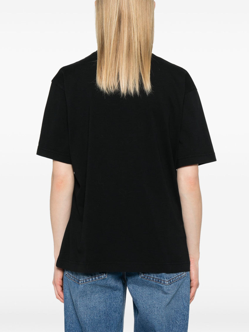 Black Logo-print T-shirt 4