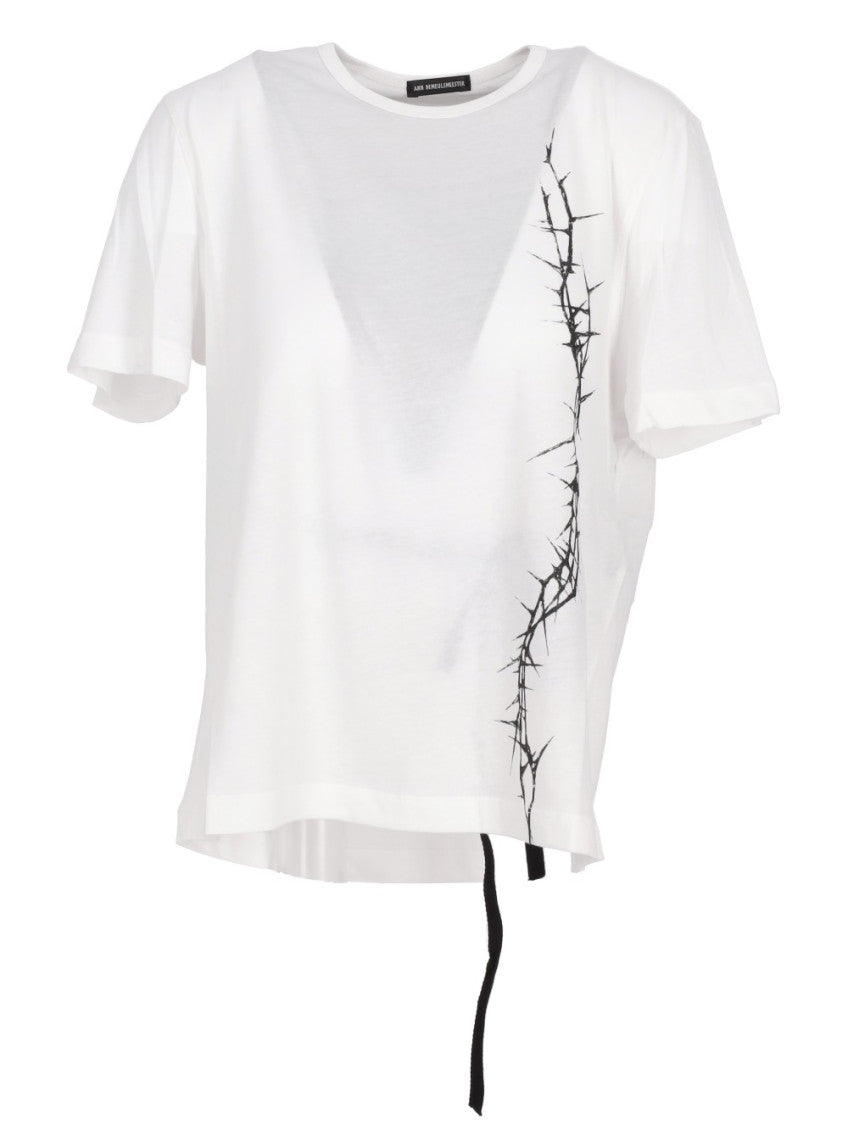 White Fanie Standard Fit T-Shirt 1