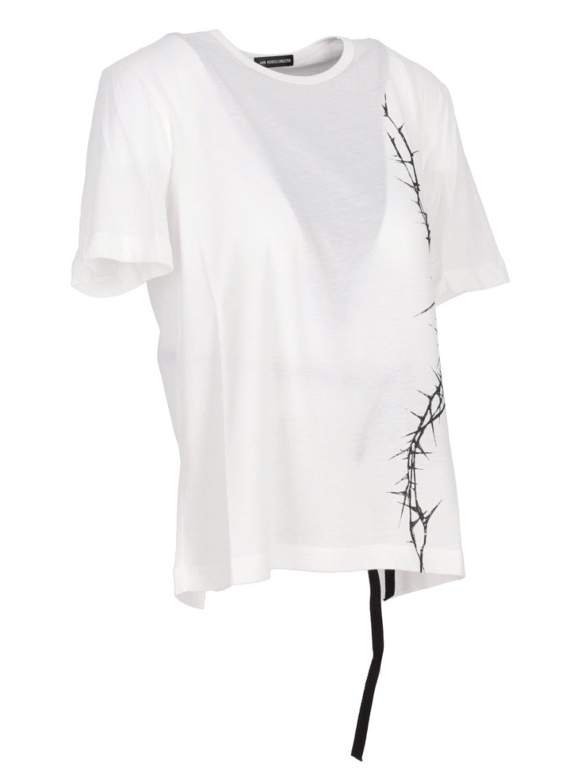 White Fanie Standard Fit T-Shirt 3