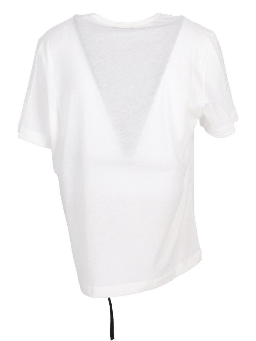 White Fanie Standard Fit T-Shirt 4
