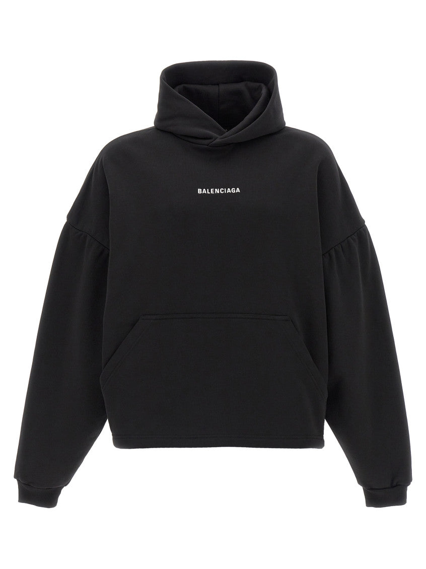 Black 'Balenciaga Back' Hoodie 1