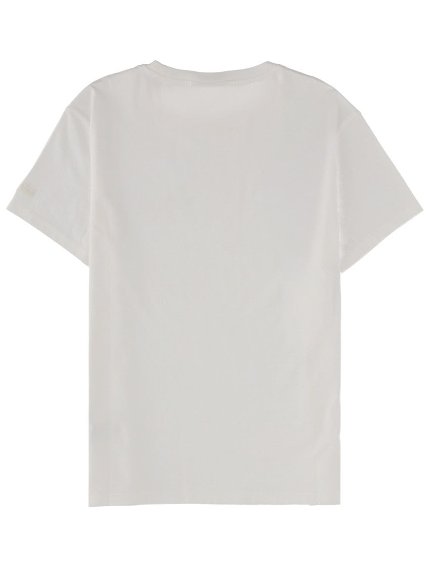 White Graphic Crew Neck T-Shirt 2