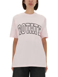 Light Pink Logo Crew Neck T-Shirt 1