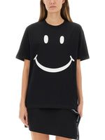 Black Graphic Crew Neck T-Shirt 1