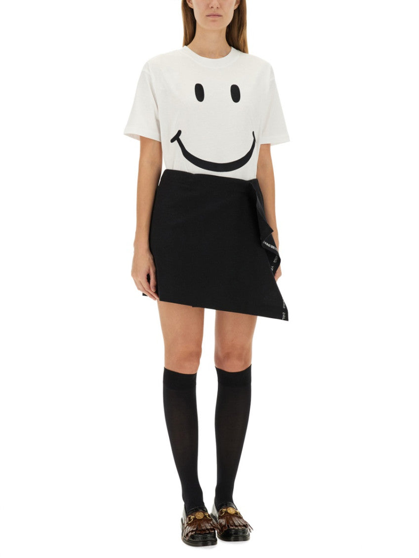 White Graphic Crew Neck T-Shirt 3