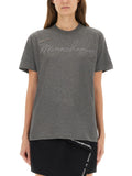 Grey Logo Crew Neck T-Shirt 1