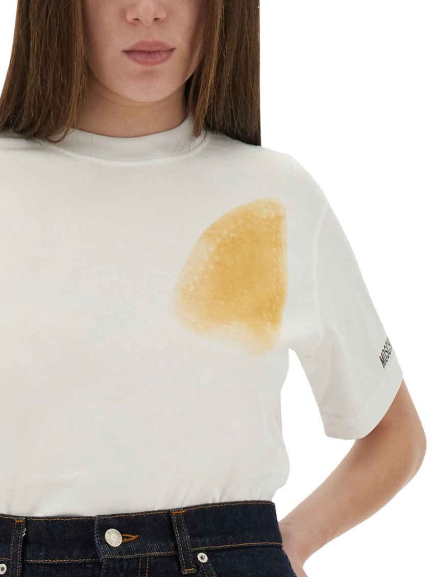White Graphic Crew Neck T-Shirt 3