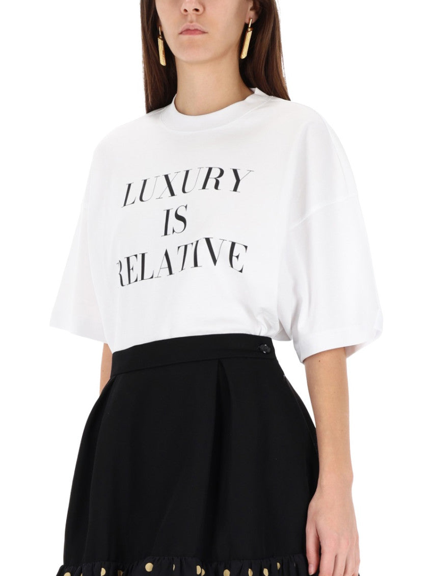 White Graphic Crew Neck T-Shirt 3