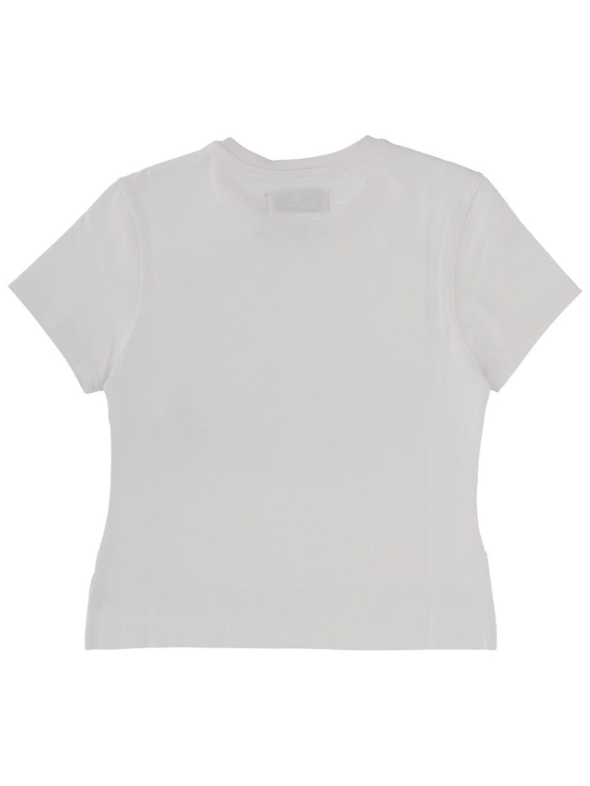 White Graphic Crew Neck T-Shirt 2