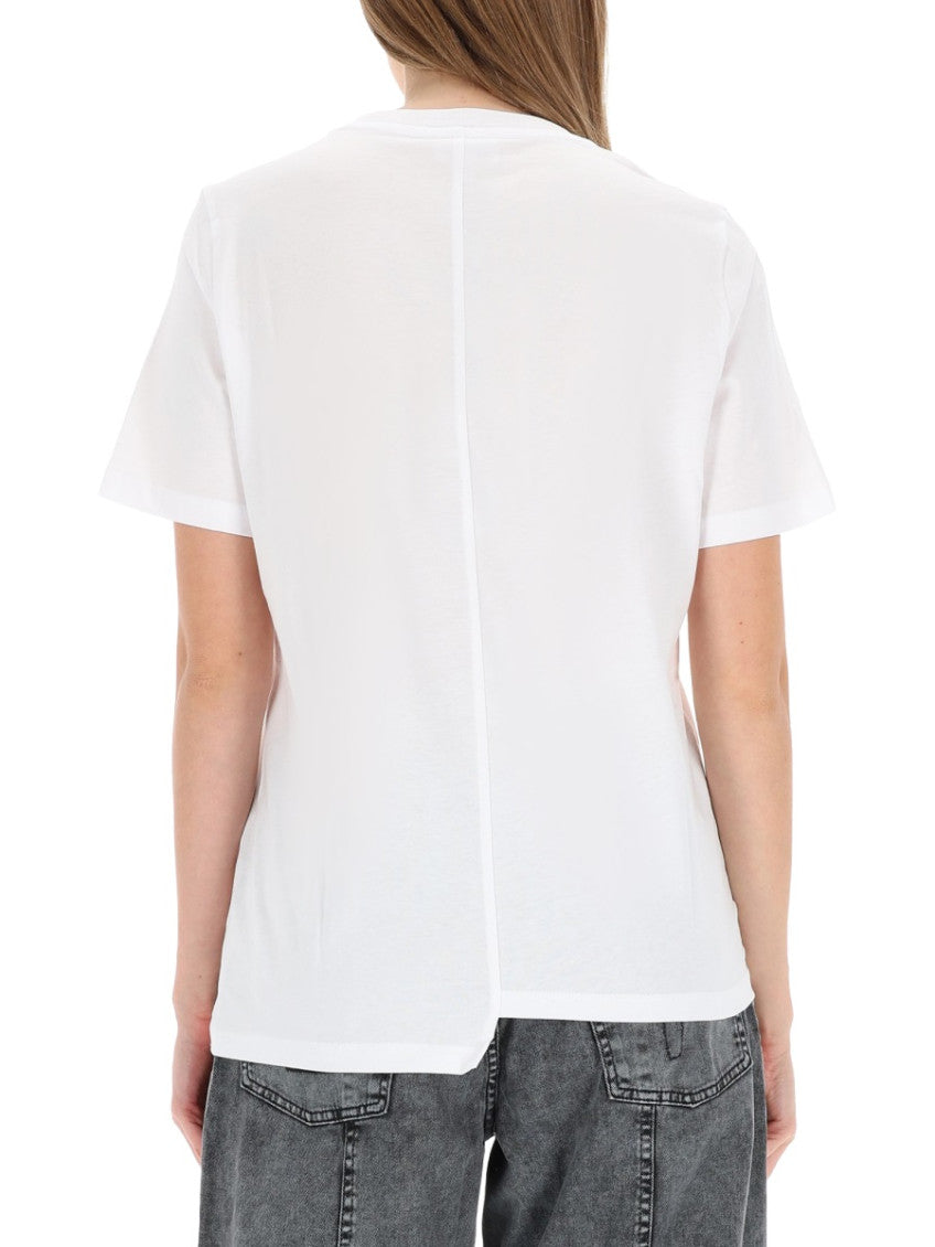 White Graphic Crew Neck T-Shirt 2