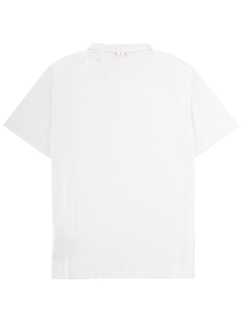 White Solid Round Neck T-Shirt 2