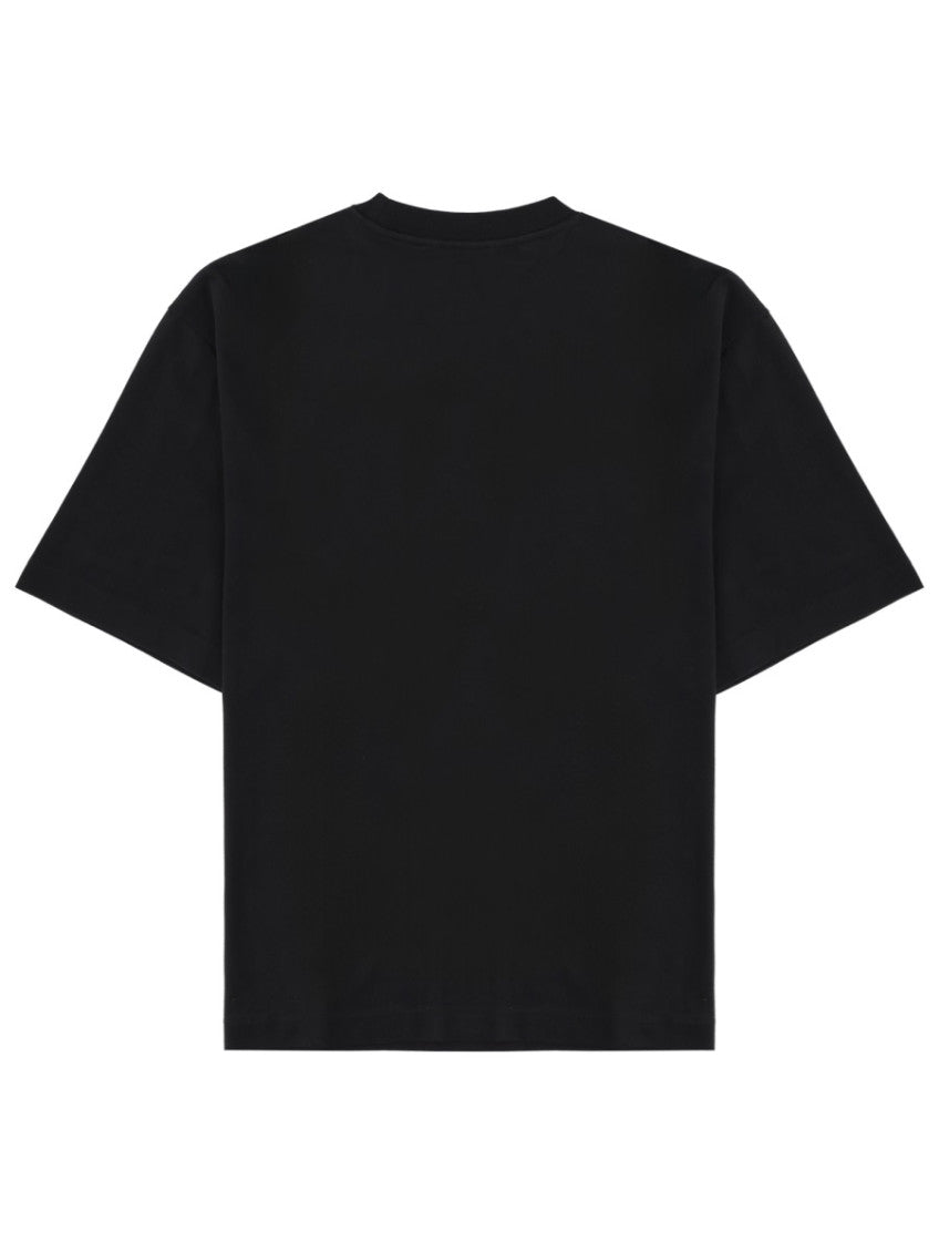 Black Logo Crew Neck T-Shirt 2