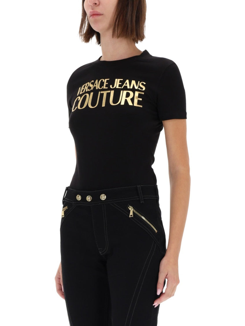 Black Logo Crew Neck T-Shirt 3