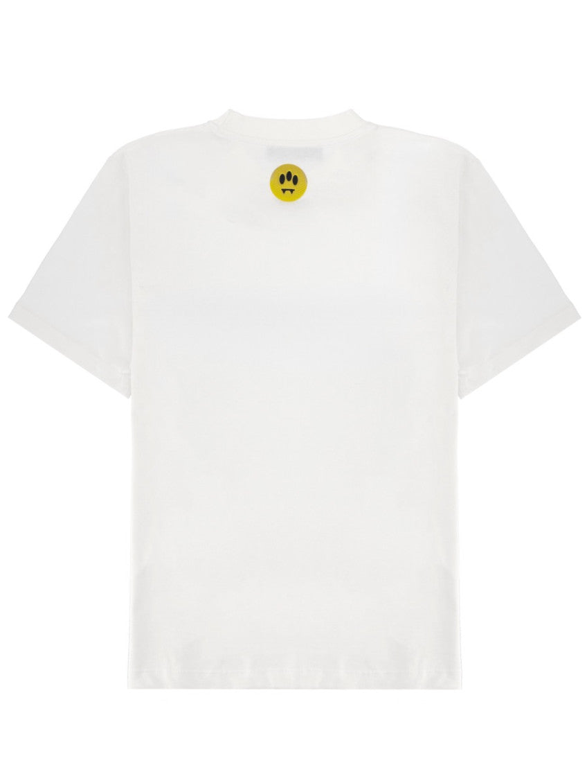 White Graphic Crew Neck T-Shirt 2