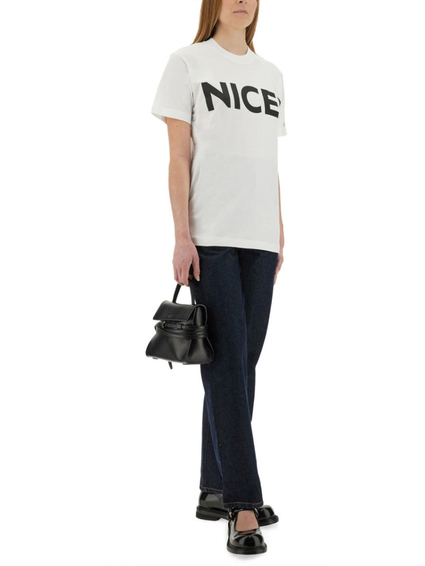 White Graphic Crew Neck T-Shirt 4