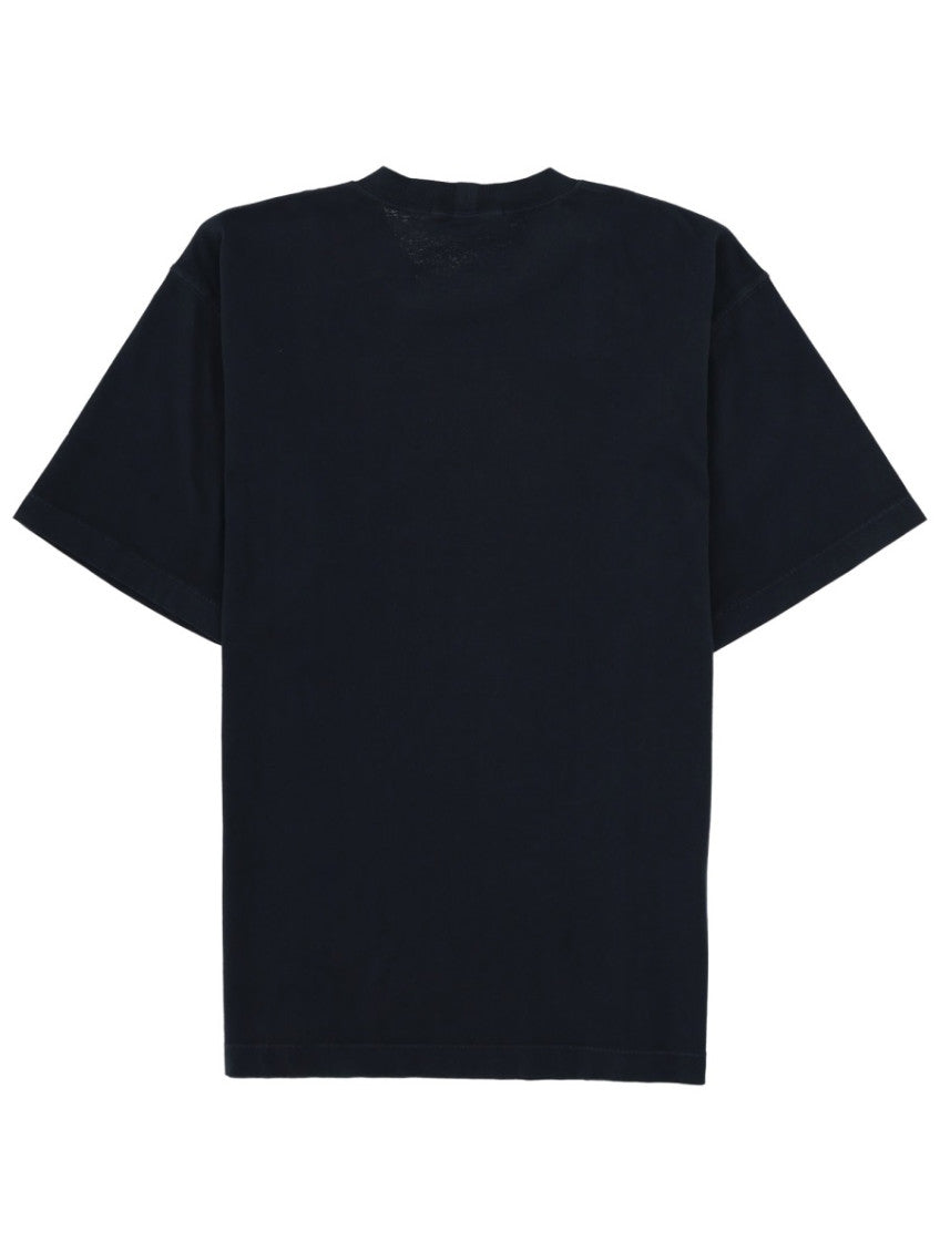 Blue Logo Crew Neck T-Shirt 2