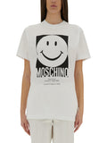 White Graphic Crew Neck T-Shirt 1