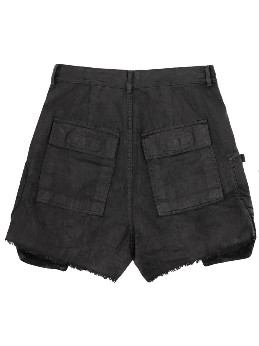 Black Solid Shorts 2