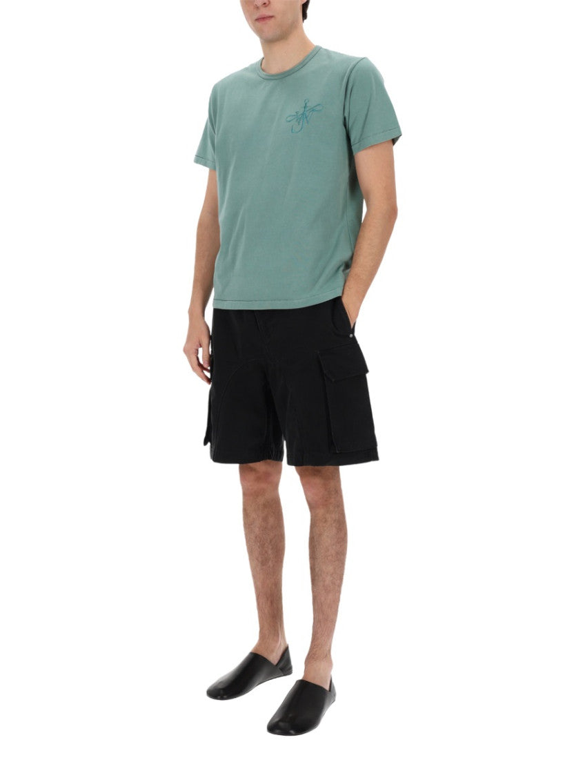 Black Solid Shorts 2