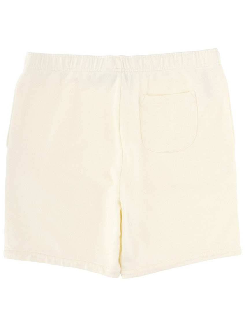 Light Brown Logo Shorts 2