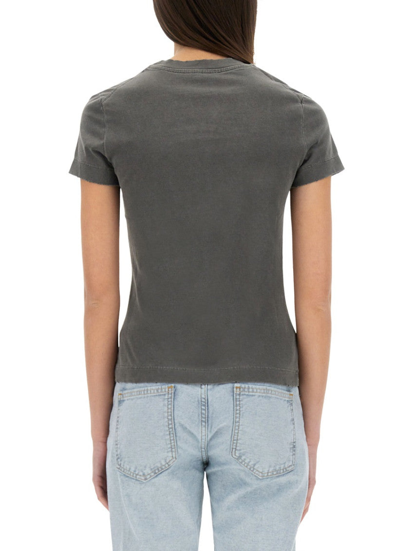 Dark Grey Logo Crew Neck T-Shirt 2