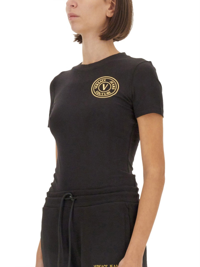 Black Logo Crew Neck T-Shirt 3