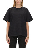 Black Logo Crew Neck T-Shirt 1
