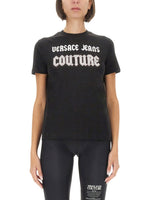 Black Logo Crew Neck T-Shirt 1
