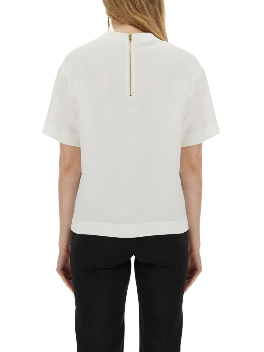 White Graphic Crew Neck T-Shirt 2