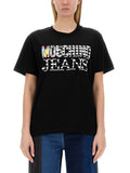 Black Graphic Crew Neck T-Shirt 1